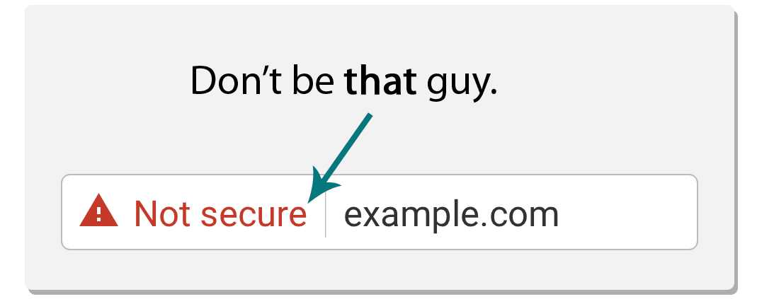 no ssl certificate
